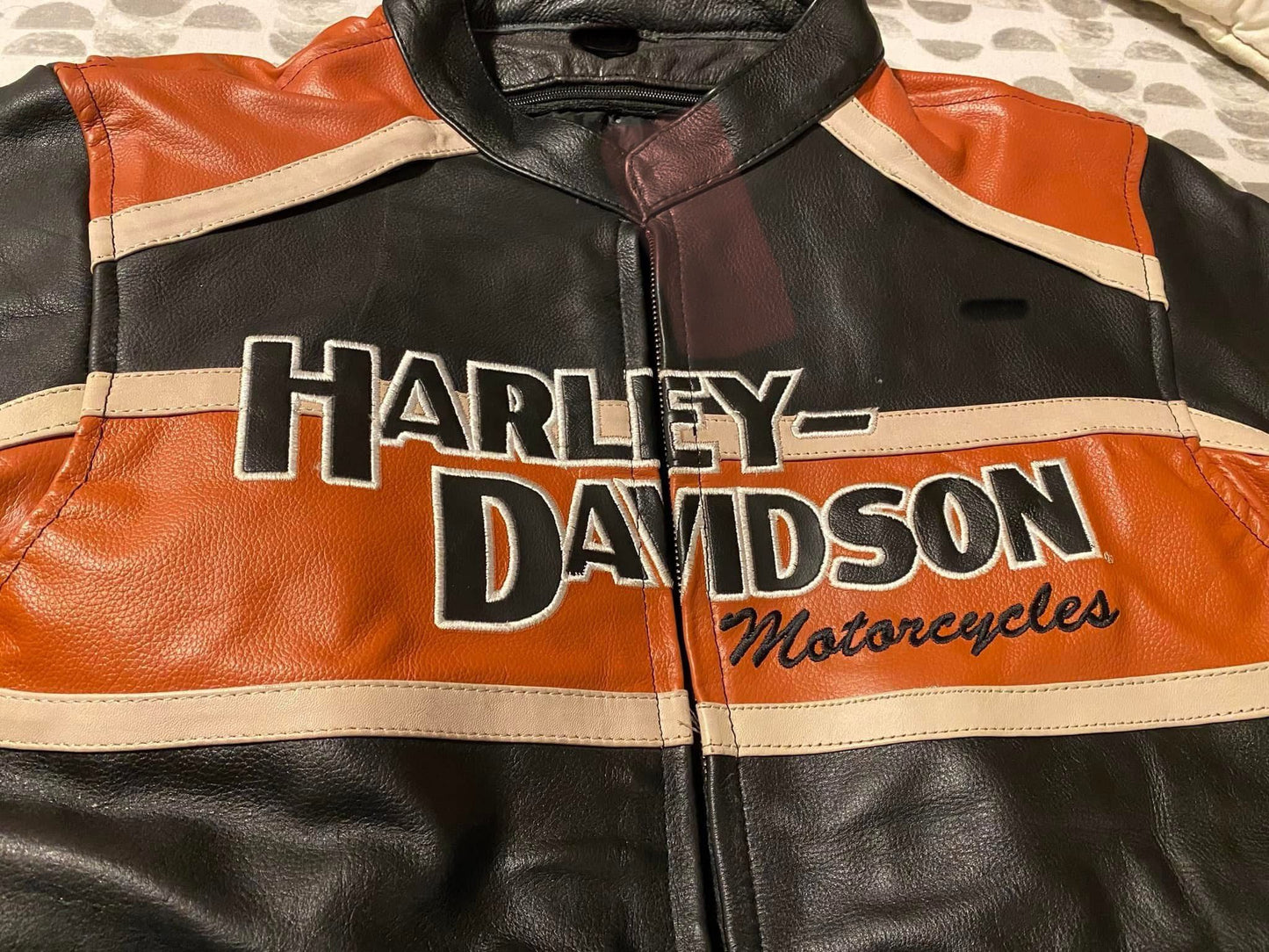 Heritage Road Leather Jacket – Authentic Harley Vibes
