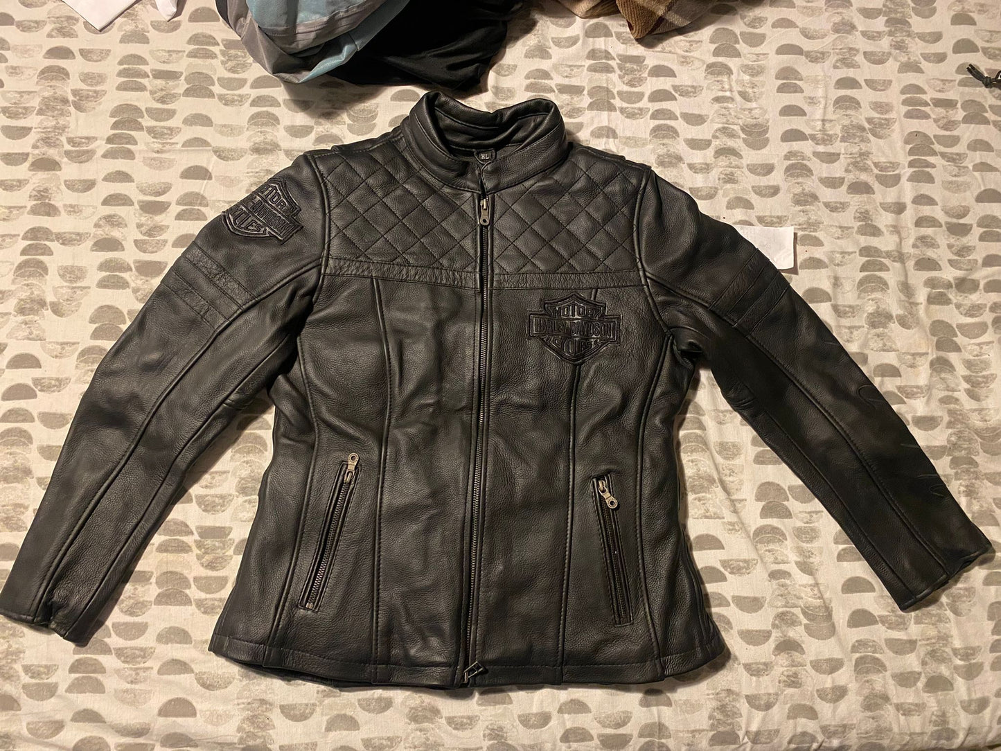 Ride in Style – Women's Harley-Davidson Black Leather Jacket