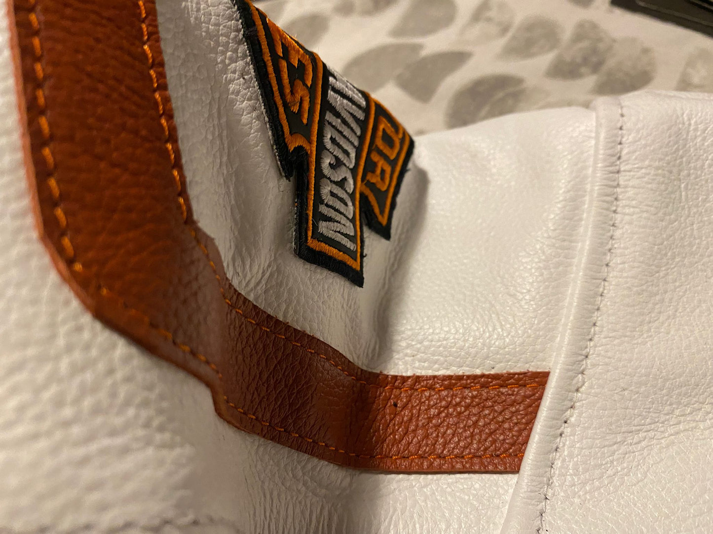 Harley Legend Leather –   Modern Comfort White Screaming Eagle leather jacket