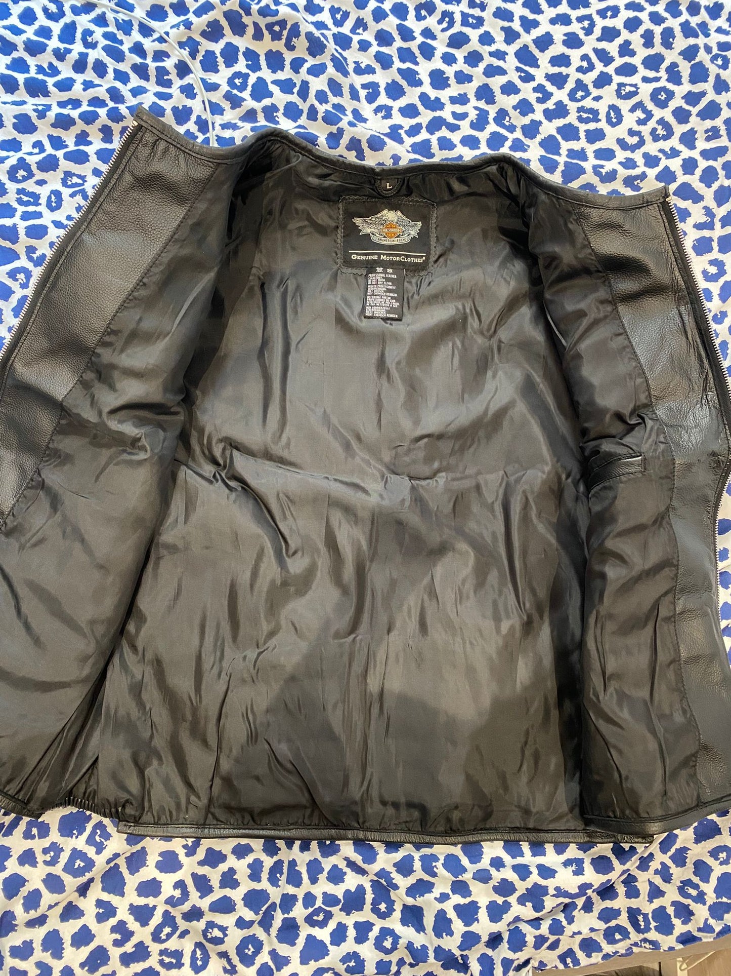 Harley-Davidson Leather Vest – Classic Biker Style with an Edge