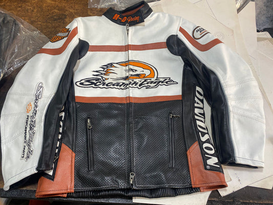 Harley Ladies’ Leather Jacket – Strong. Sleek. Unstoppable.