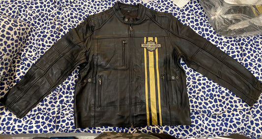The Legend Rides On – Men’s Harley Black Leather Jacket